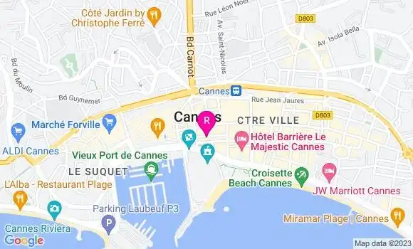 Localisation Restaurant  Citronelle