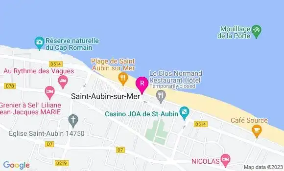 Localisation Café Aux Bains des Mots
