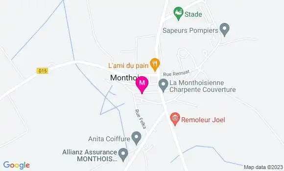 Localisation Restaurant Italien Sacré Christelle