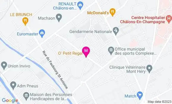 Localisation Restaurant  O