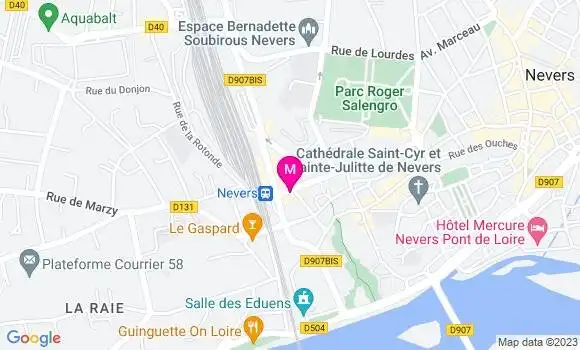 Localisation Restaurant Turc Le Bosphore