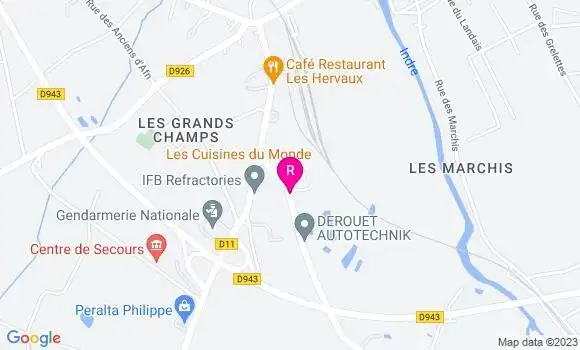 Localisation Restaurant  Les Cuisines du Monde