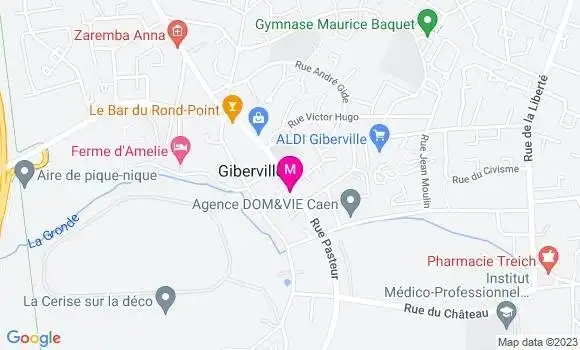 Localisation Restaurant  Le Carminute