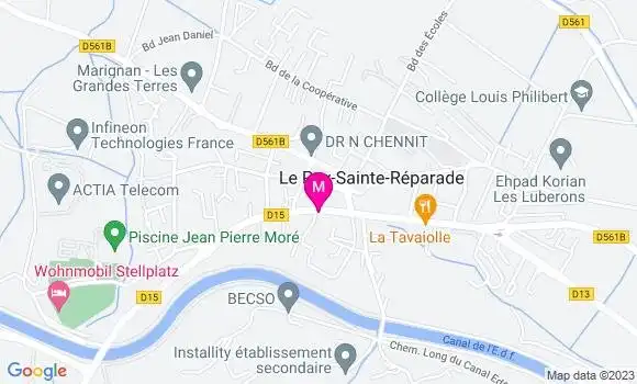 Localisation Pizzeria Le San Remo