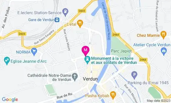 Localisation Restaurant  Shun Fa