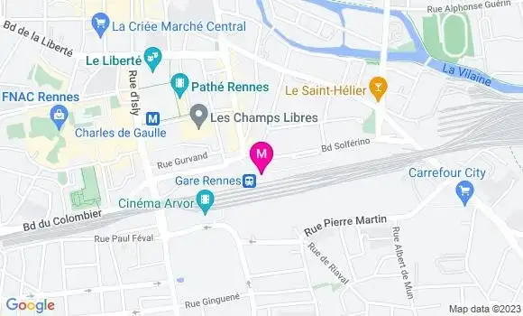 Localisation Sandwicherie Pret a Manger