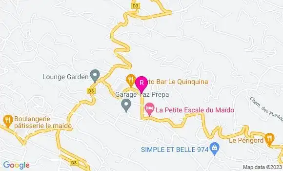 Localisation Restaurant  Resto Bar Le Quinquina