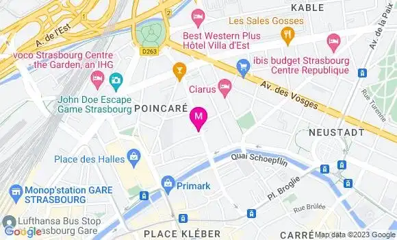 Localisation Restaurant  Le Paname