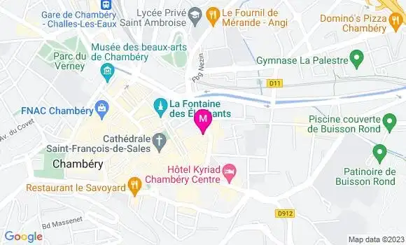 Localisation Sandwicherie Le Petit Creux