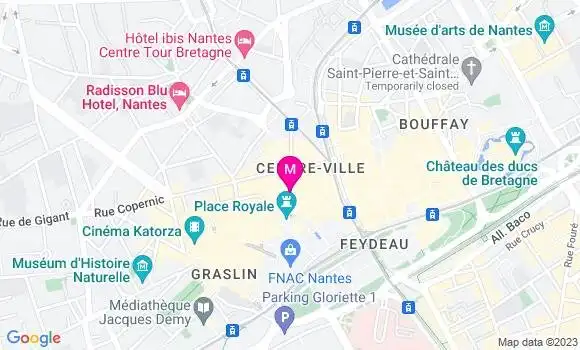 Localisation Restaurant  Paul