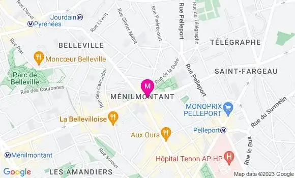 Localisation Restaurant Chinois Gourmet Royal