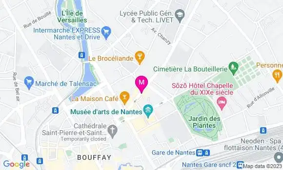 Localisation Restaurant  Burger House