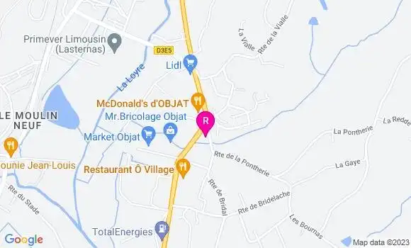 Localisation Restaurant  Chez Olivier