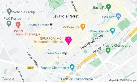 Localisation Fast Food Subway