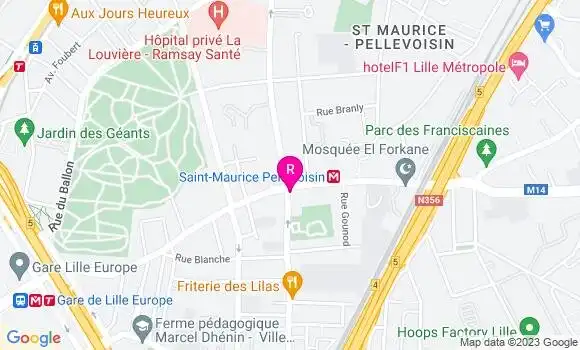 Localisation Restaurant Turc L