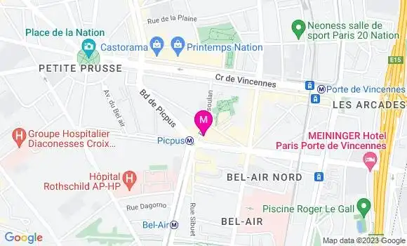Localisation Restaurant Italien Nonna Rita
