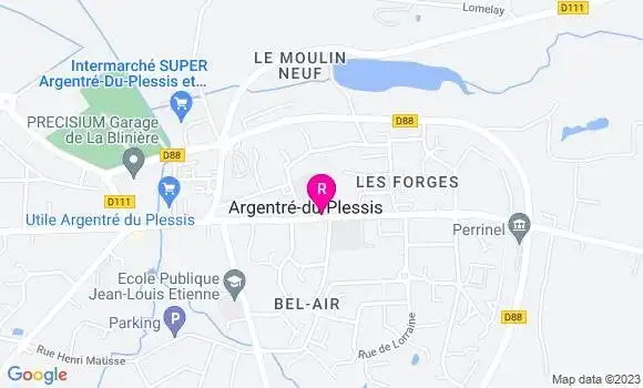 Localisation Restaurant  Au Comptoir des Pizzas