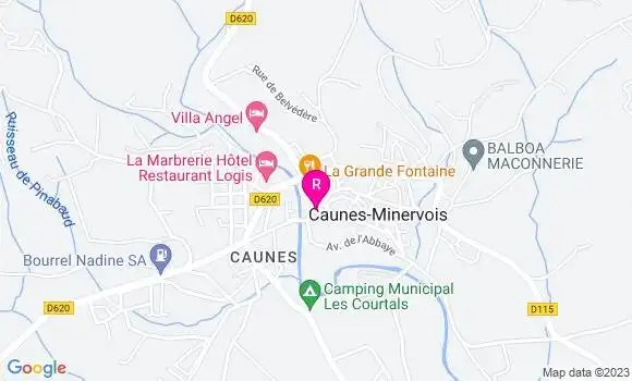 Localisation Restaurant Bio La Mangeoire