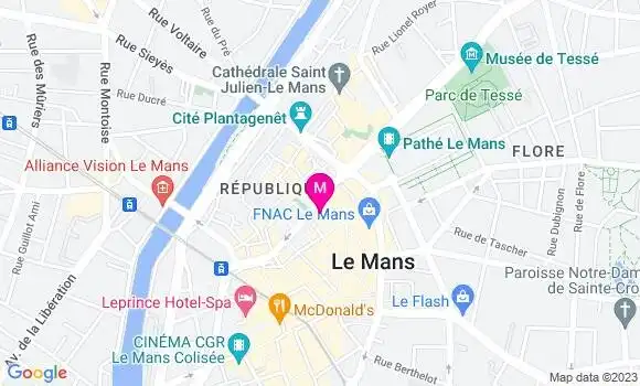 Localisation Sandwicherie Subway
