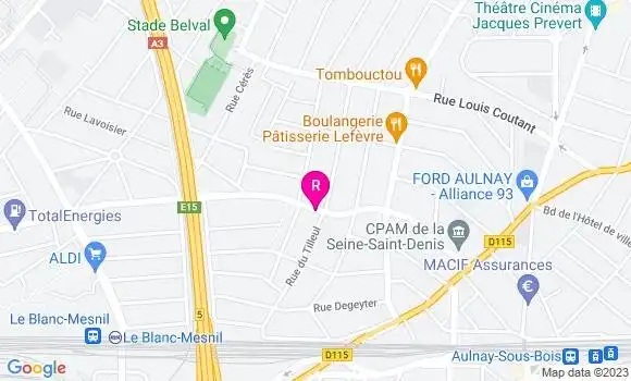 Localisation Restaurant  Le Couvre Chef