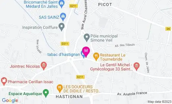 Localisation Pizzeria Enzo Pizza