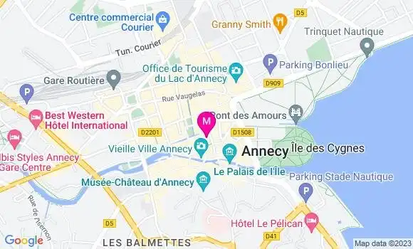 Localisation Sandwicherie La Piscine Kamouraska