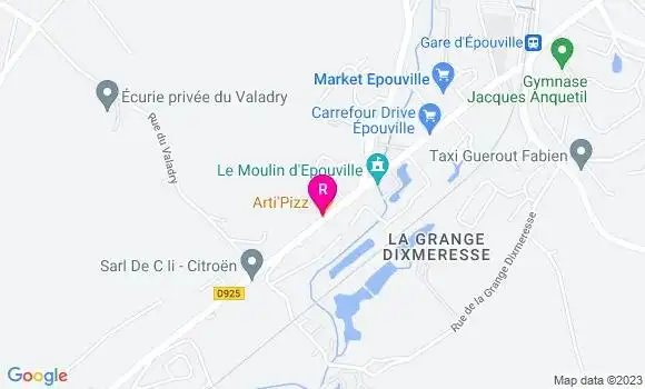 Localisation Restaurant  Arti