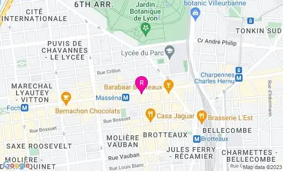 Localisation Sandwicherie Subway