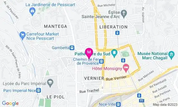 Localisation Restaurant Bio C