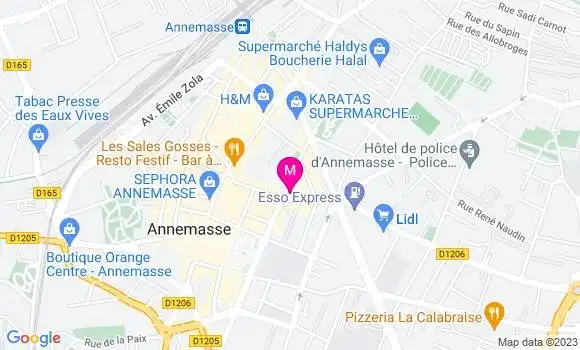 Localisation Restaurant  Presto Pizza