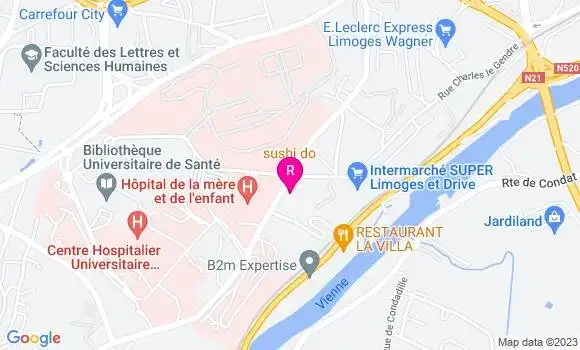 Localisation Restaurant  Boulangerie Firmin