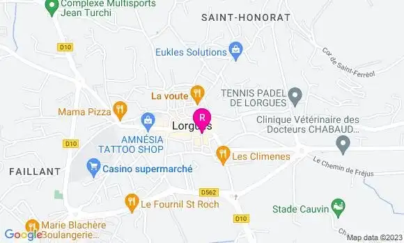 Localisation La Crêperie des Amis