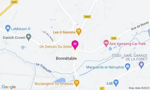 Localisation Kebab Oh Délices du Soleil