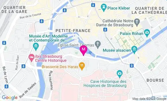 Localisation Restaurant  One Street