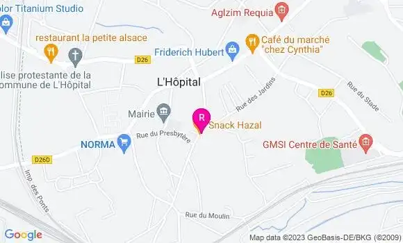 Localisation Kebab Snack Hazal