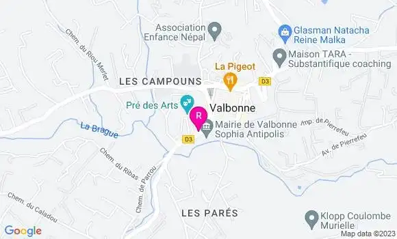 Localisation Restaurant  Chez Max