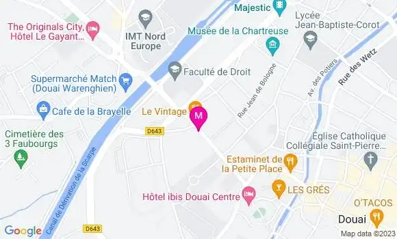 Localisation Restaurant  N10 Plus