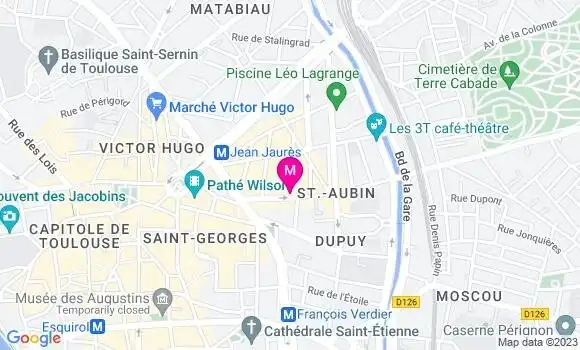 Localisation Kebab Le Grand Bleu