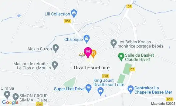 Localisation Restaurant Créole Le K Rybou