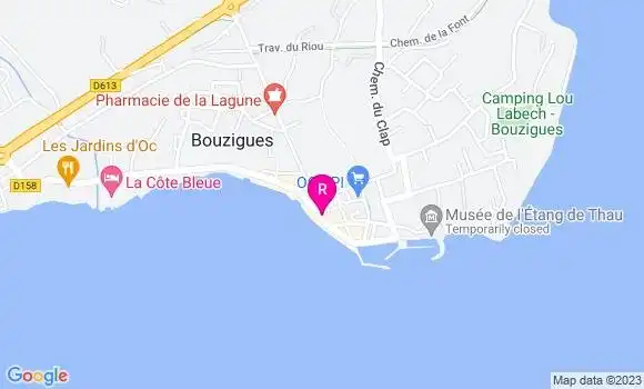 Localisation Restaurant Fruits de Mer Chez la Tchepe