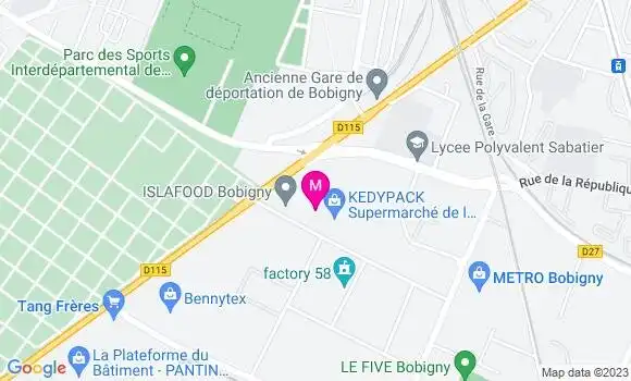 Localisation Restaurant  Le Flash