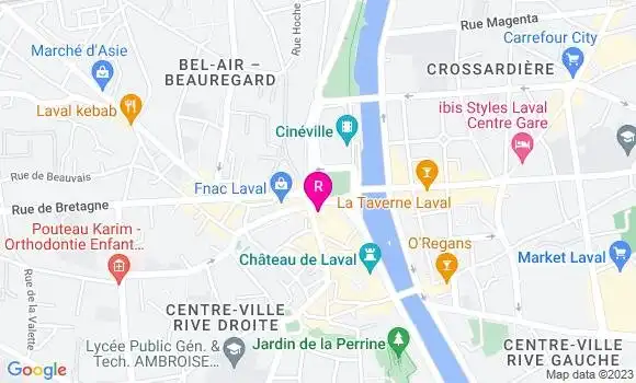 Localisation Fast Food Subway