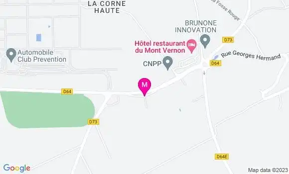 Localisation Restaurant Hôtel Mont Vernon
