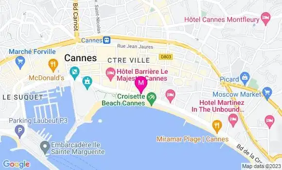 Localisation Restaurant  Le Quirly