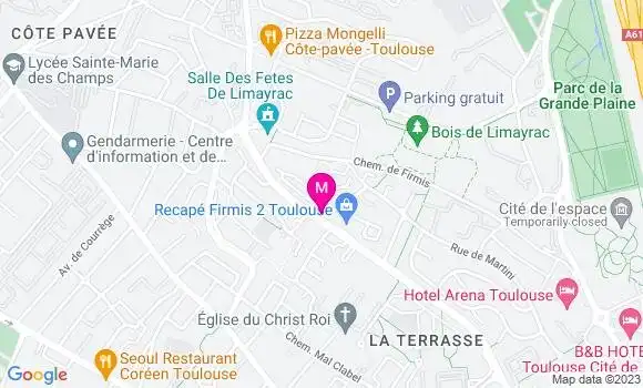 Localisation Restaurant  Le Fournil de Pierre