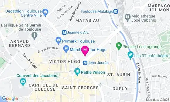 Localisation Fast Food Subway