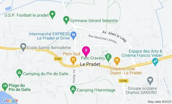 Localisation Restaurant  Spok