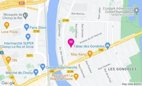 Localisation Restaurant Bar Xperience Chicha