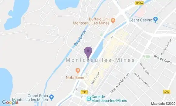 Localisation Restaurant Grill Le Kiosque