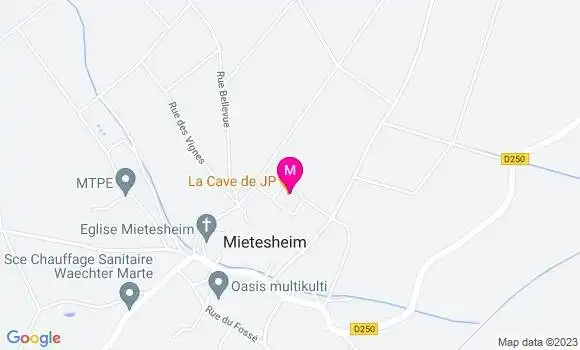 Localisation Restaurant  La Cave de Jp